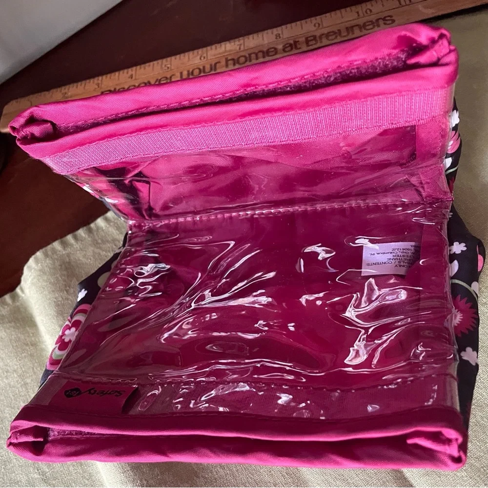 Safety 1st Baby Healthcare & Grooming Pouch Floral Pink **EMPTY**